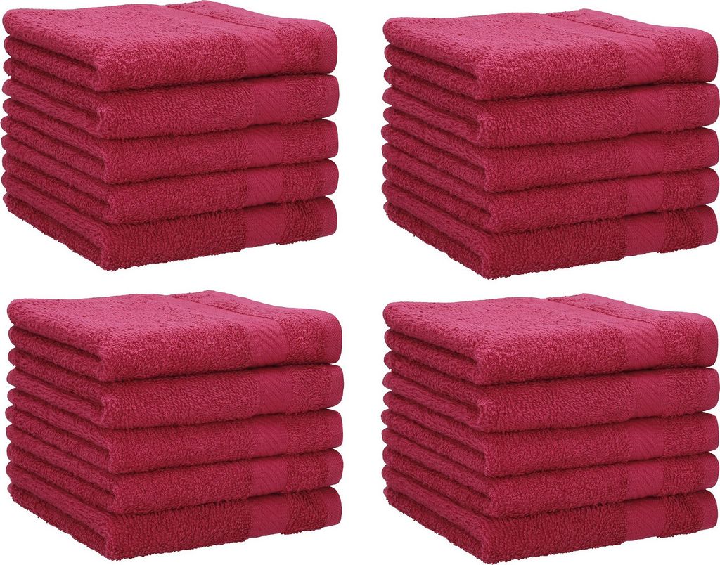 Betz 20 Stück Seiftücher 30x30 cm PALERMO 100% Baumwolle  Produktbild 