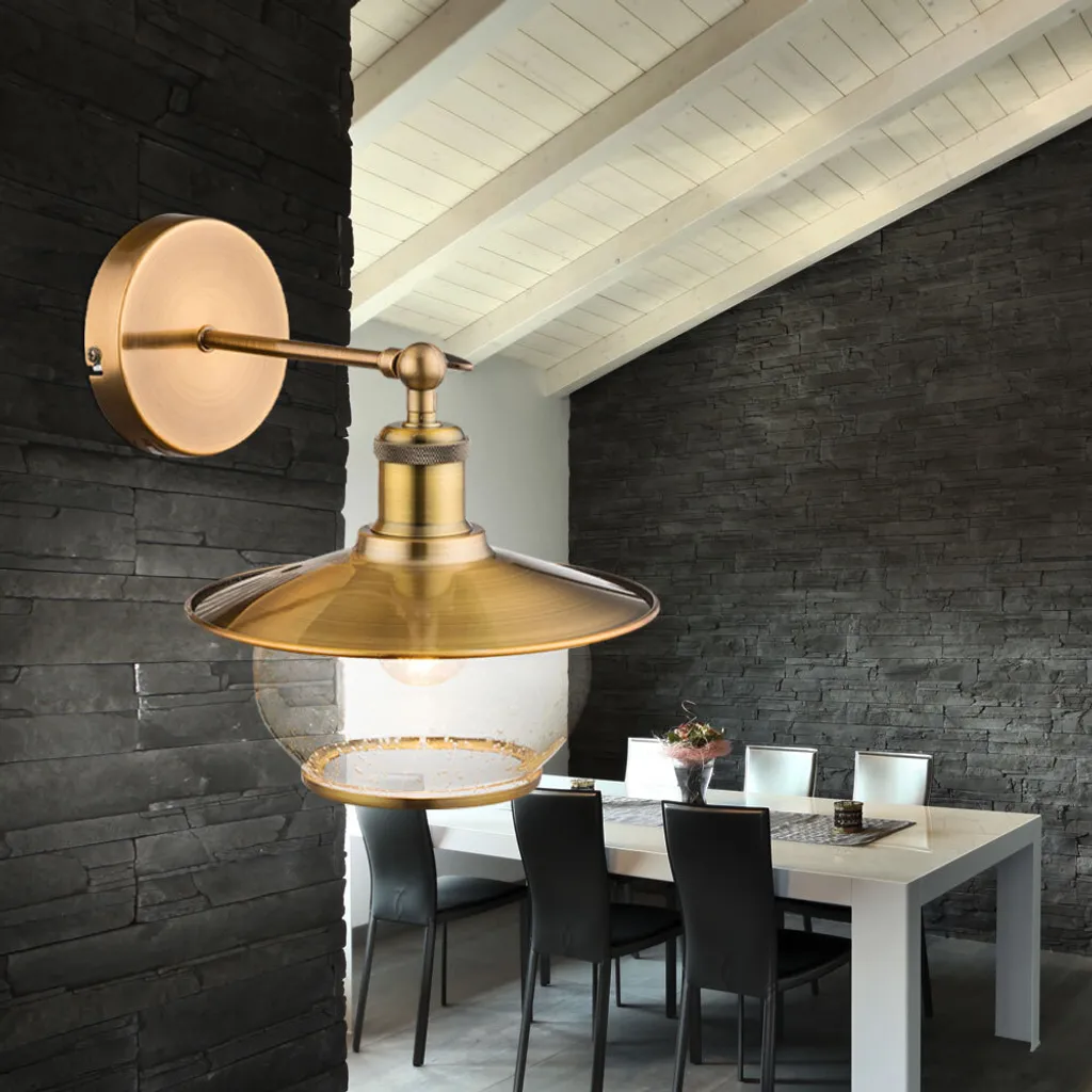 Applique murale bronze : optimisez votre éclairage intérieur E27 - 6