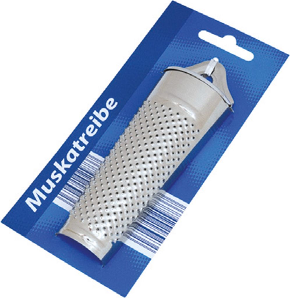 Muskatreibe Edelstahl Feinreibe Gewürzreibe Muskatnussreibe Küchenreibe Reibe