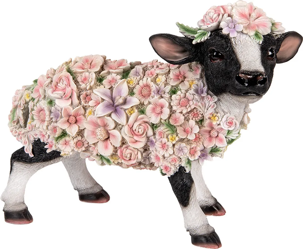 Decorazione Mucca Clayre & Eef 41cm - Stile Country per la Casa