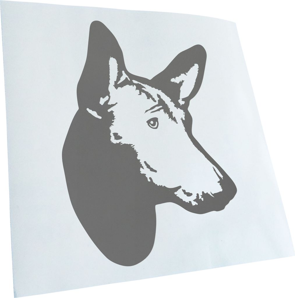 Kiwistar - Autoaufkleber - Pharaoh Hound Hund - Grau - 30x21cm - Aufkleber für Auto, Laptop, Fahrrad, LKW, Motorrad Mehrfarbig JDM Decal Racing