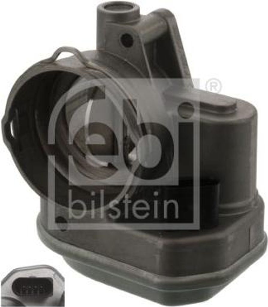 FEBI BILSTEIN 44945 Drosselklappengehäuse OE 038128063G kompatibel mit Stilo, C6, 3er E91, Scudo, Ibiza, Yaris, Multipla, Fiesta, Primera, Vectra,...