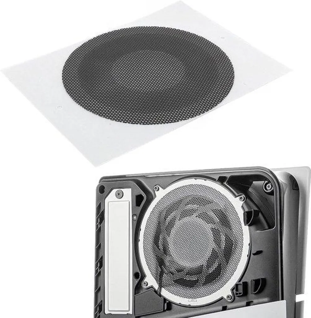 Filtres anti-poussière pour ventilateur Slim et bouchons en silicone