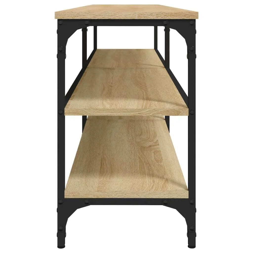 SYFAX™ Mobile Porta TV Rovere Sonoma 160x30x50 cm in Legno Multistrato - 5