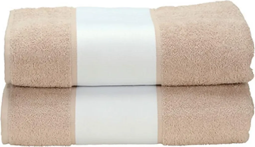 Telo Bagno Gigante A&R AR087 Sabbia 100x210 cm - Morbidezza Premium
