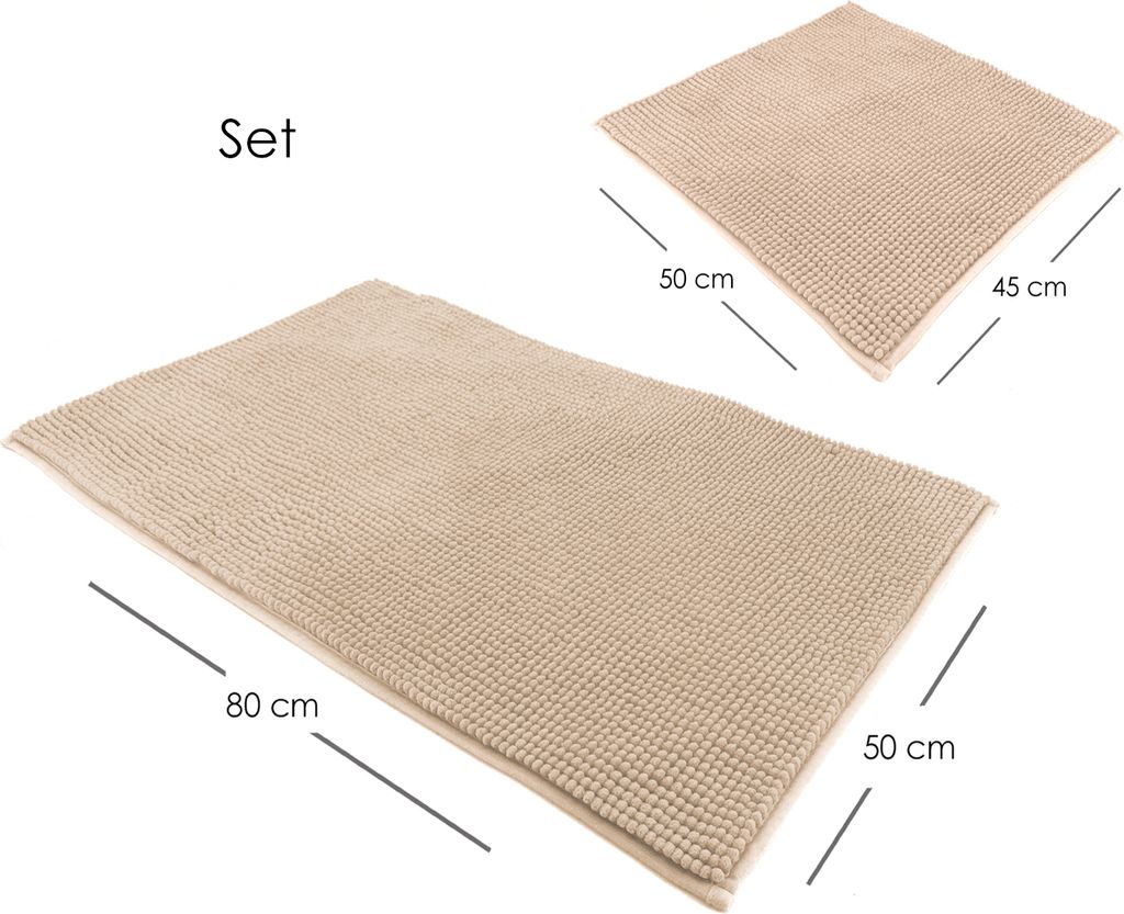 heimtexland ® Badvorleger Chenille Super Flauschig Produktbild 2