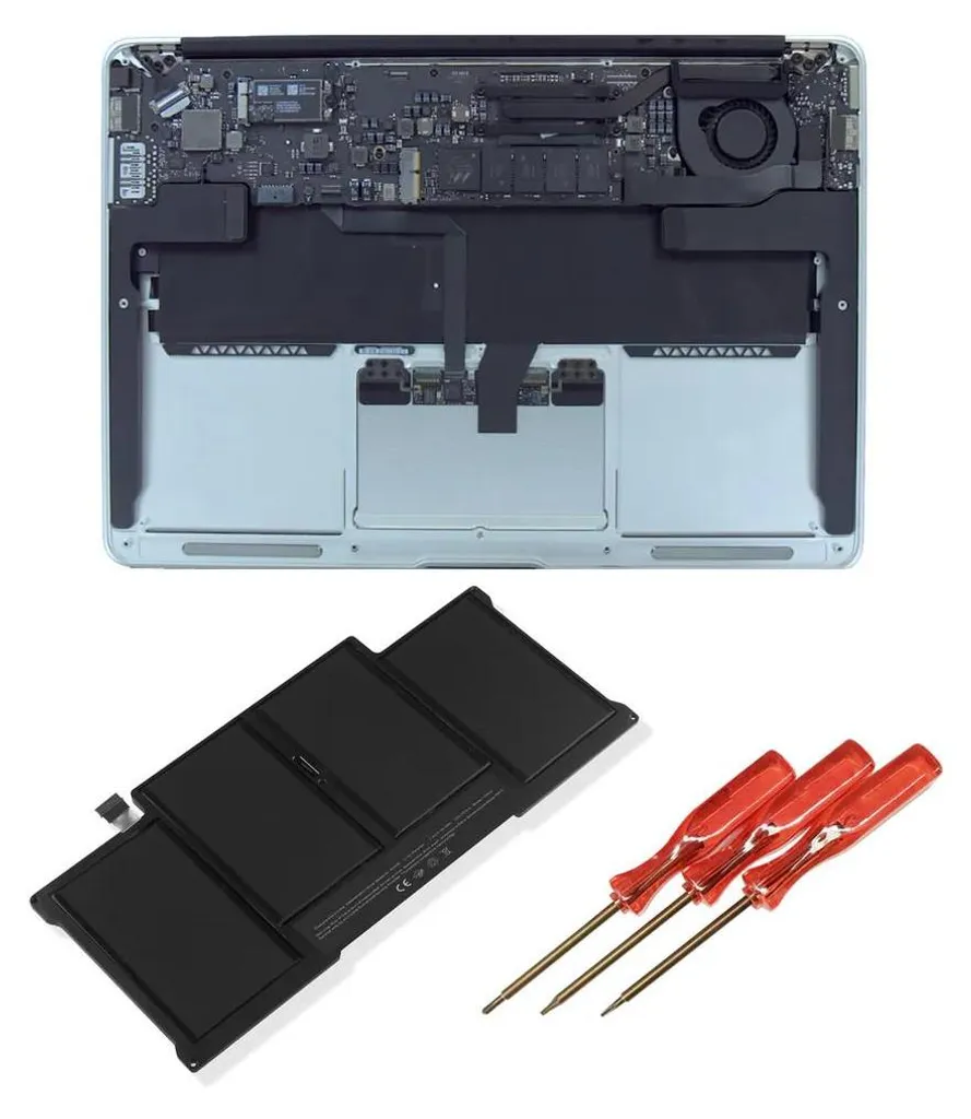 Batterie de rechange pour MacBook Air 13 A1466 A1496 avec puce TI d'origine