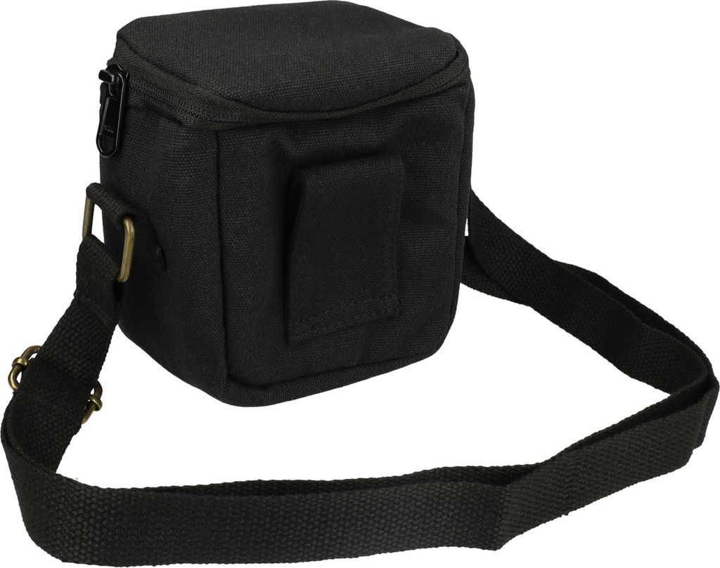 vhbw Kameratasche kompatibel mit Canon PowerShot SX710 HS, SX610 HS Kamera - grau, inkl. Schultergurt, 160 x 130 x 100 mm