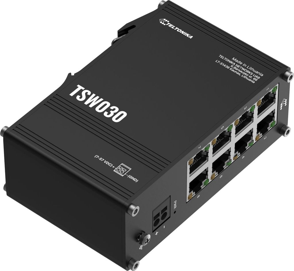 TELTONIKA TSW030 8 Port Ethernet Switch Produktbild 