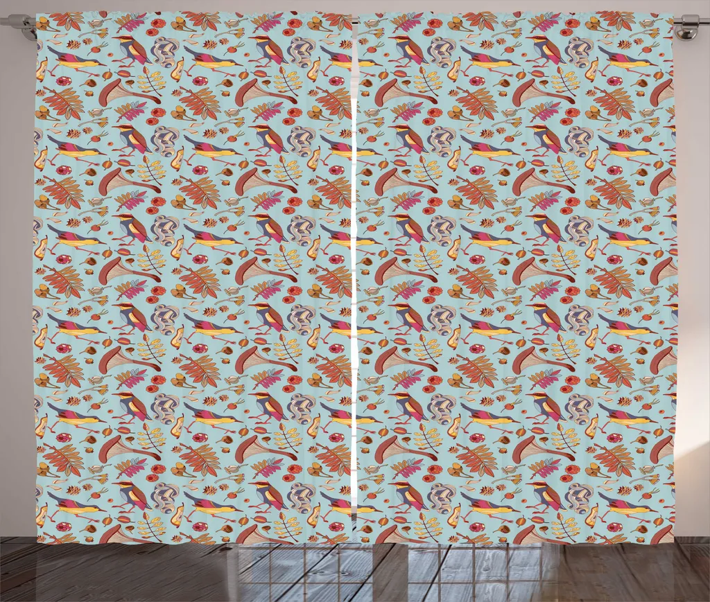 Tenda Multicolore ABAKUHAUS 280x175 - Facile Montaggio e Lavabile