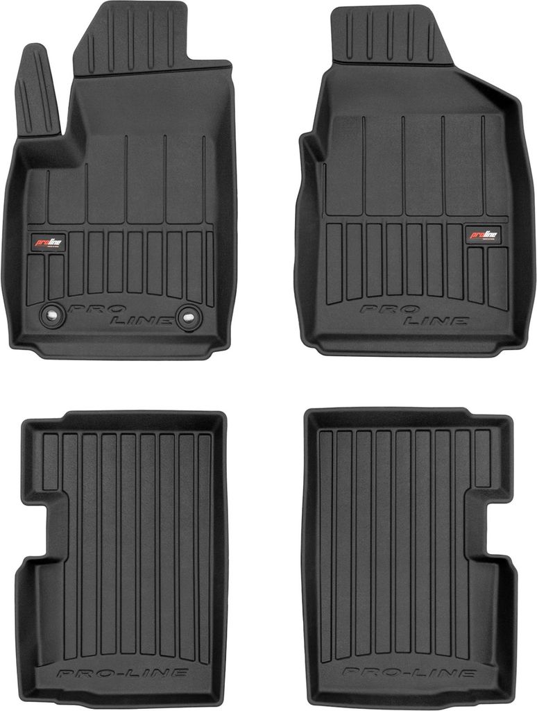 FROGUM Gummimatten Autofussmatten für Ford Ka II 2008-2016