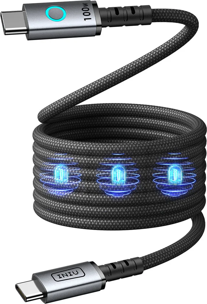 Recensione INIU Cavo Magnetico 100W USB-C 5A - Test e Prestazioni