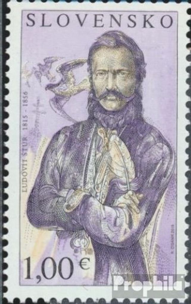 Briefmarken Slowakei 2015 Mi 773 (kompl.Ausg.) postfrisch Ludovit Stur