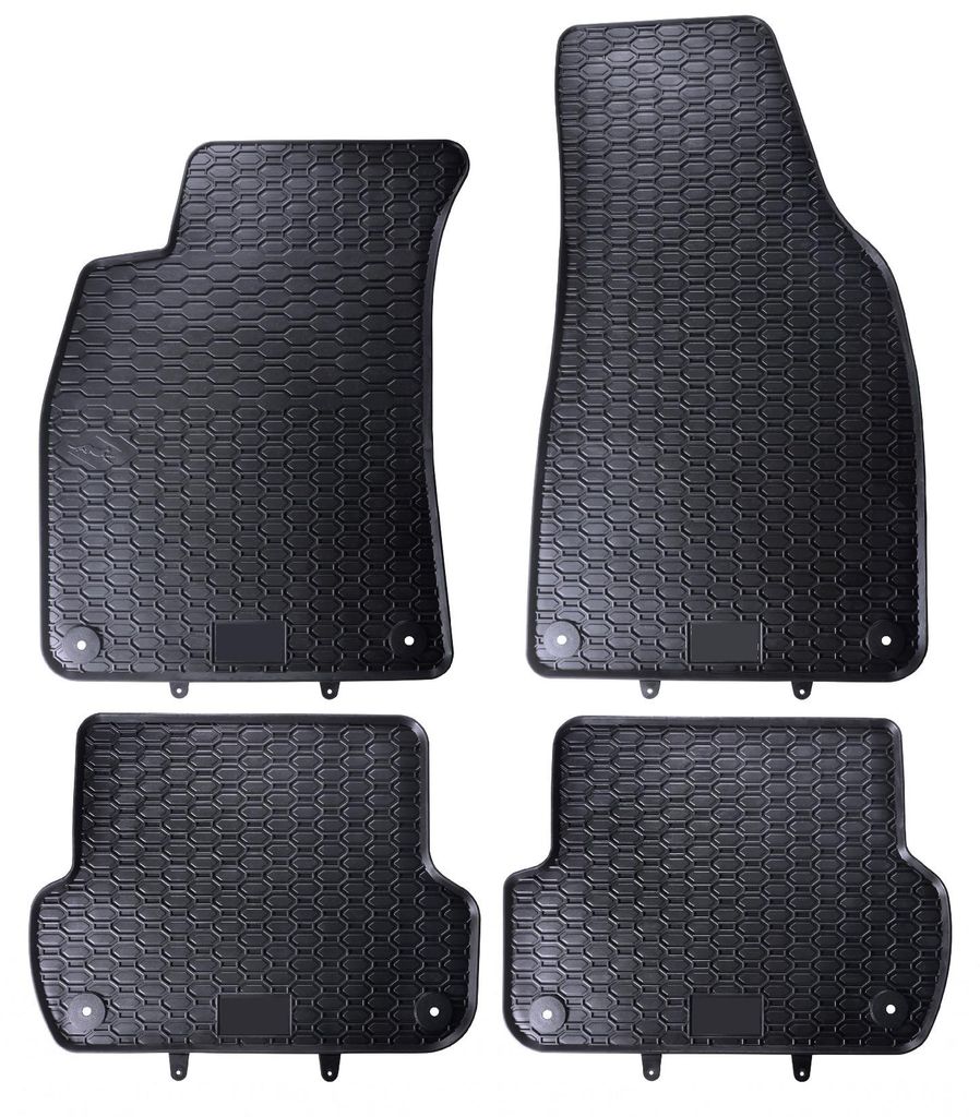 Z542076 GummiFußmatten passend für AUDI A4 B6 (2000-2006)