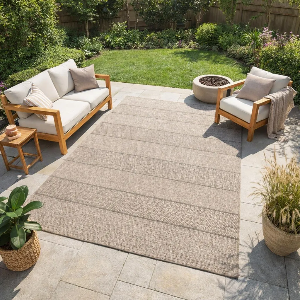 Tapis Isabella Outdoor robuste : la solution pour un balcon durable - 2