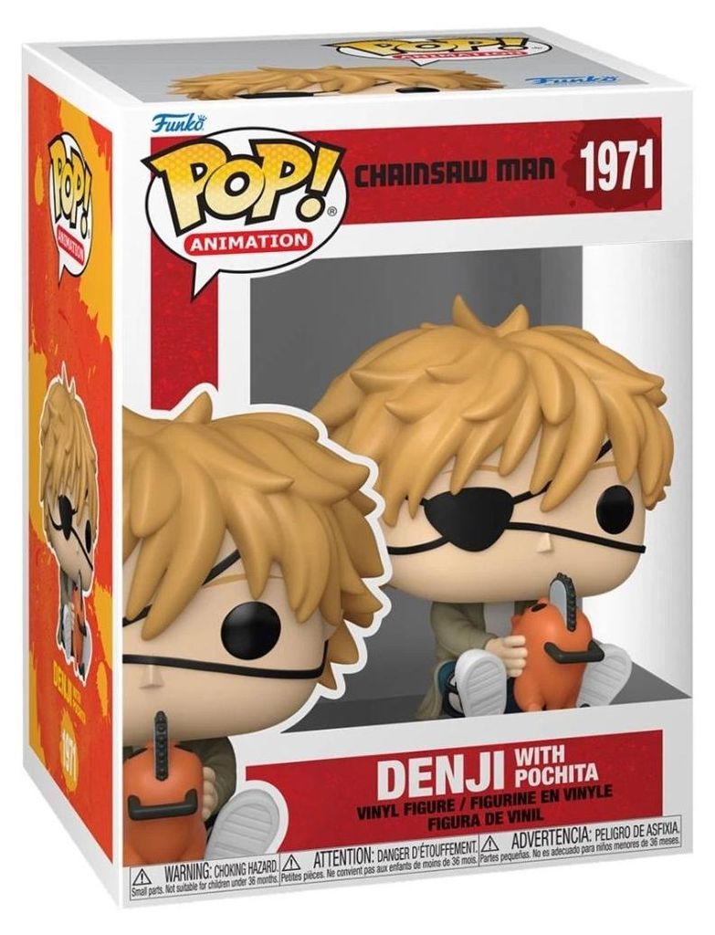 Muž s motorovou pílou POP! Games Vinyl Figur Denji & Obrázok produktu 