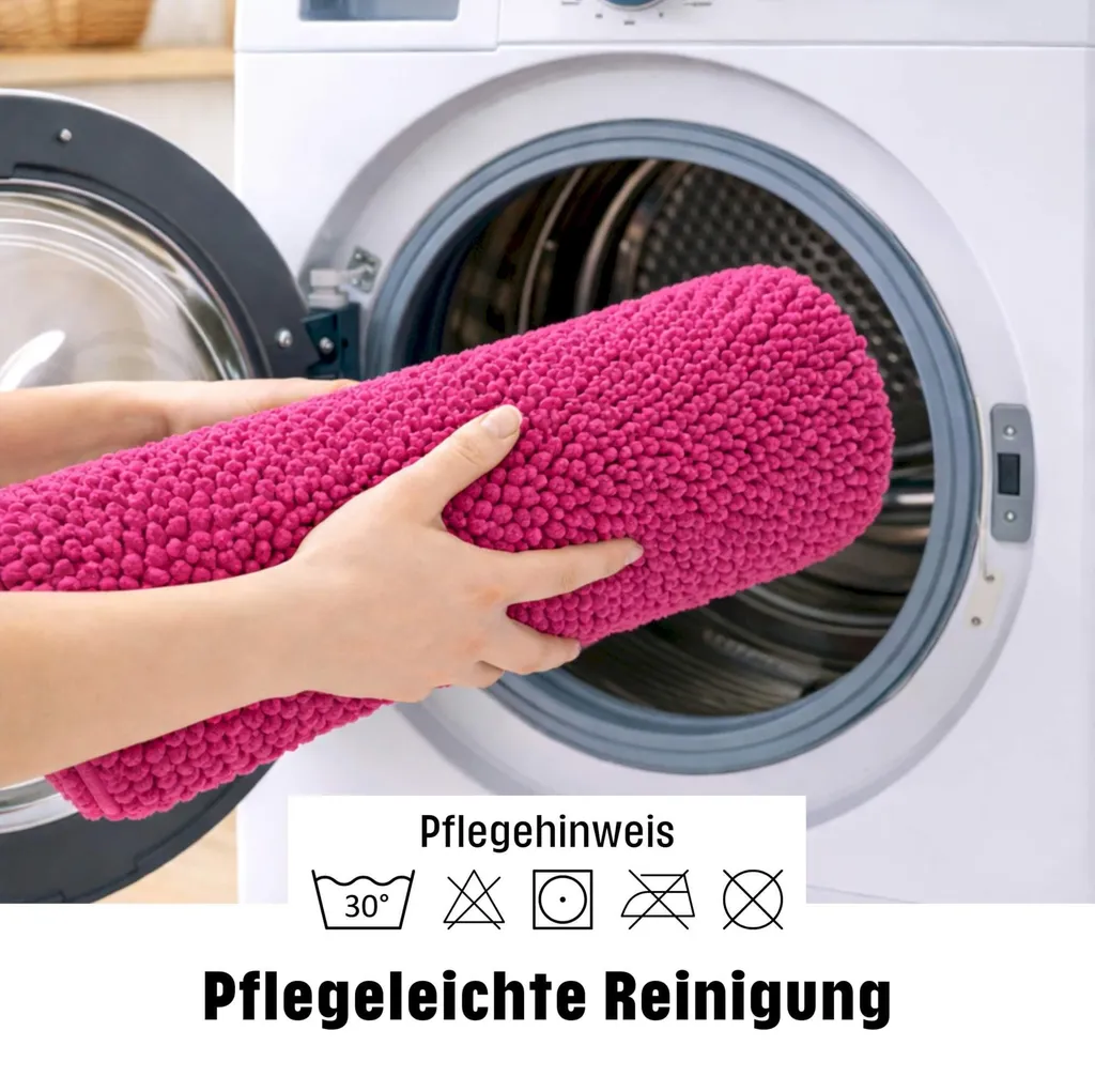 Tapis de bain pour douche d'angle rose : confort et sortie sécurisée