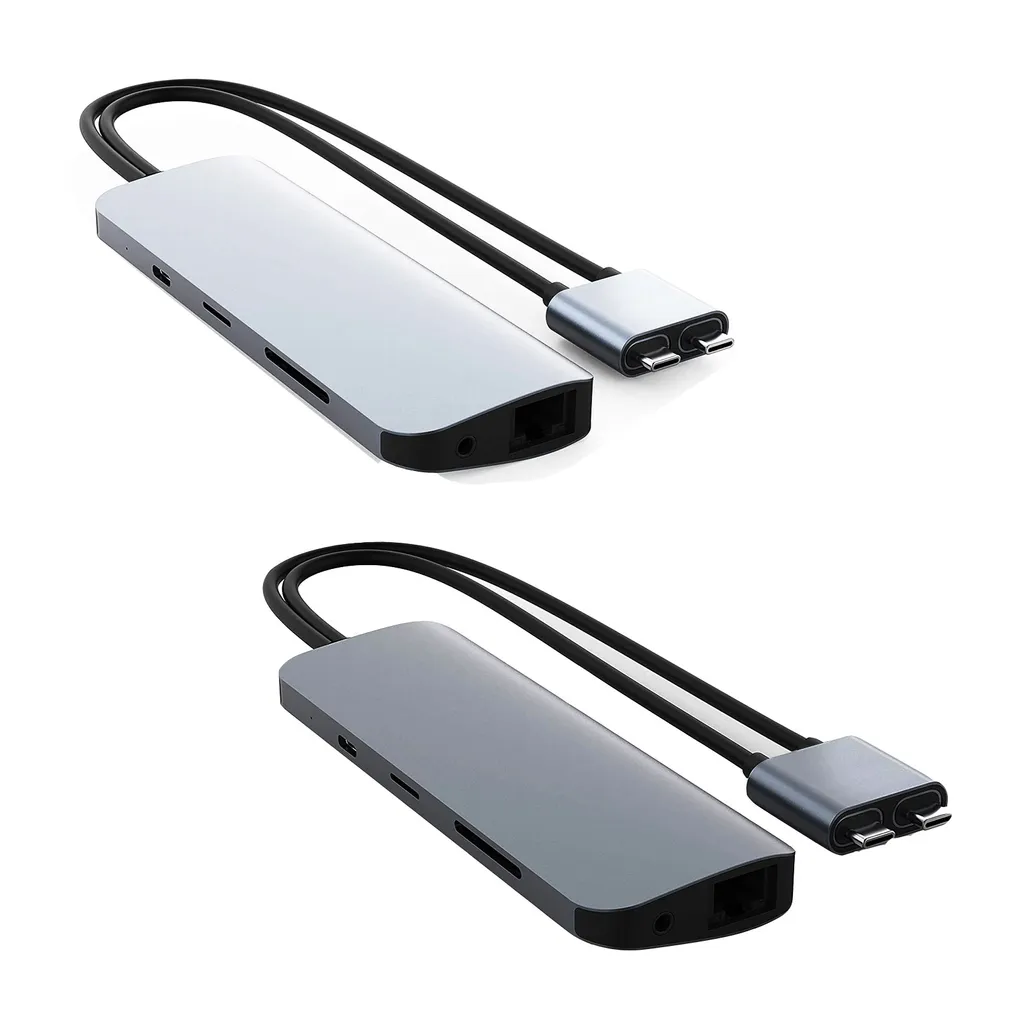 Hub USB-C pour résoudre le manque de ports sur MacBook Pro et Air gris sidéral - 11