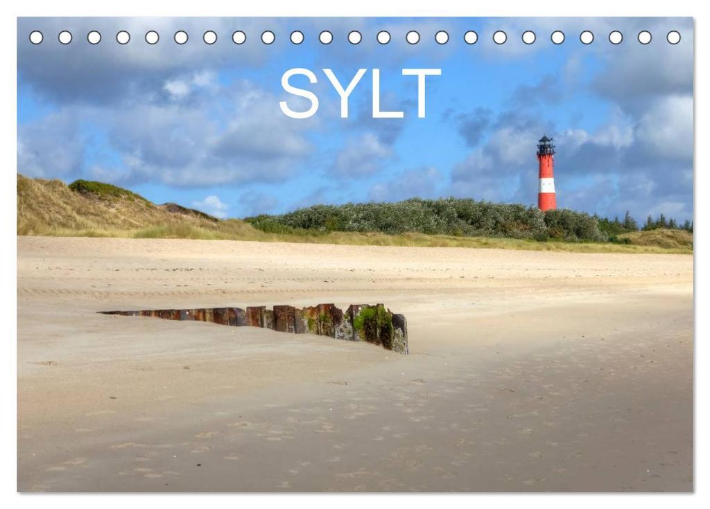 Sylt (Tischkalender 2027 DIN A5 quer), CALVENDO Monatskalender