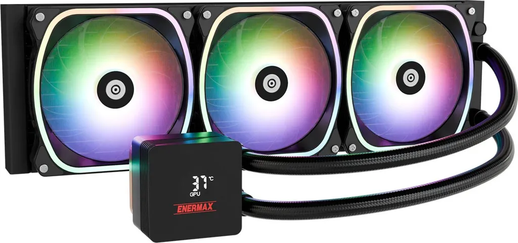 Kit Watercooling AIO 360mm Enermax Aquafusion II avec Éclairage ARGB SquA