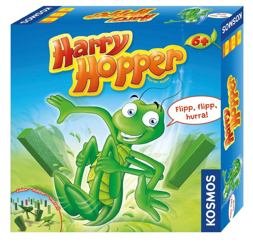 Kosmos Harry Hopper, Brettspiel, Feinmotorik Produktbild 