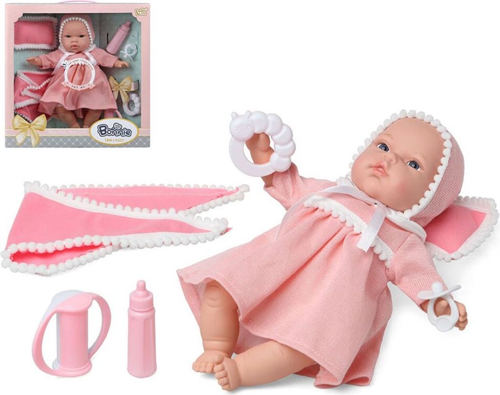 Atosa Set Bonnie Mit Winterkleidungspuppe Rosa Rosa One Size
