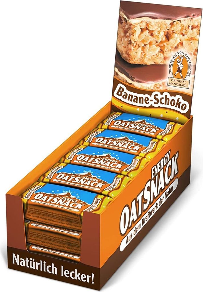 Davina Energy Oat Snack - 15 Riegel Erdnuss Karamell