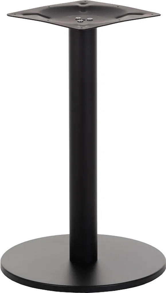 Base in Metallo Nero SH-2010-2 per Tavoli da Interno | Ø 45 cm