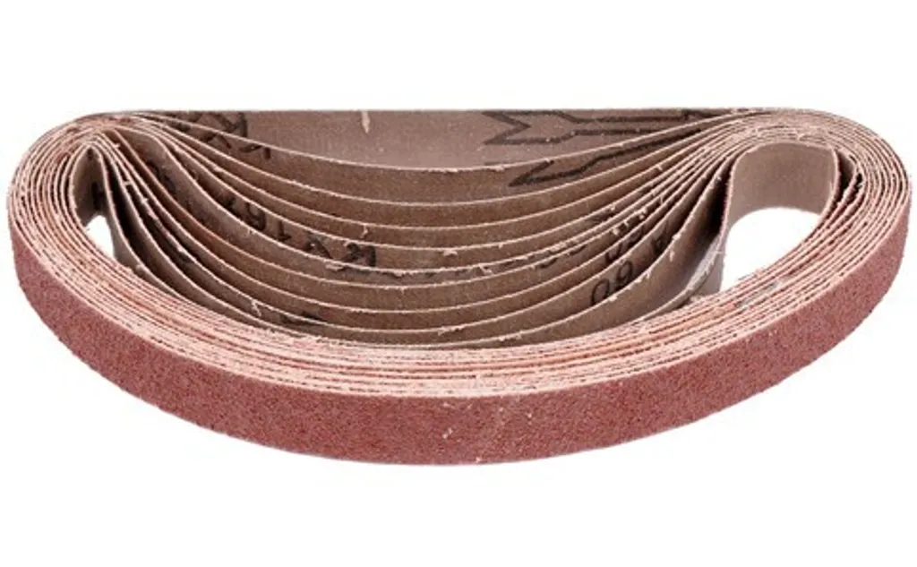 10 Pezzi Nastro Abrasivo 20x520mm P60 - Offerta Risparmio Professionale