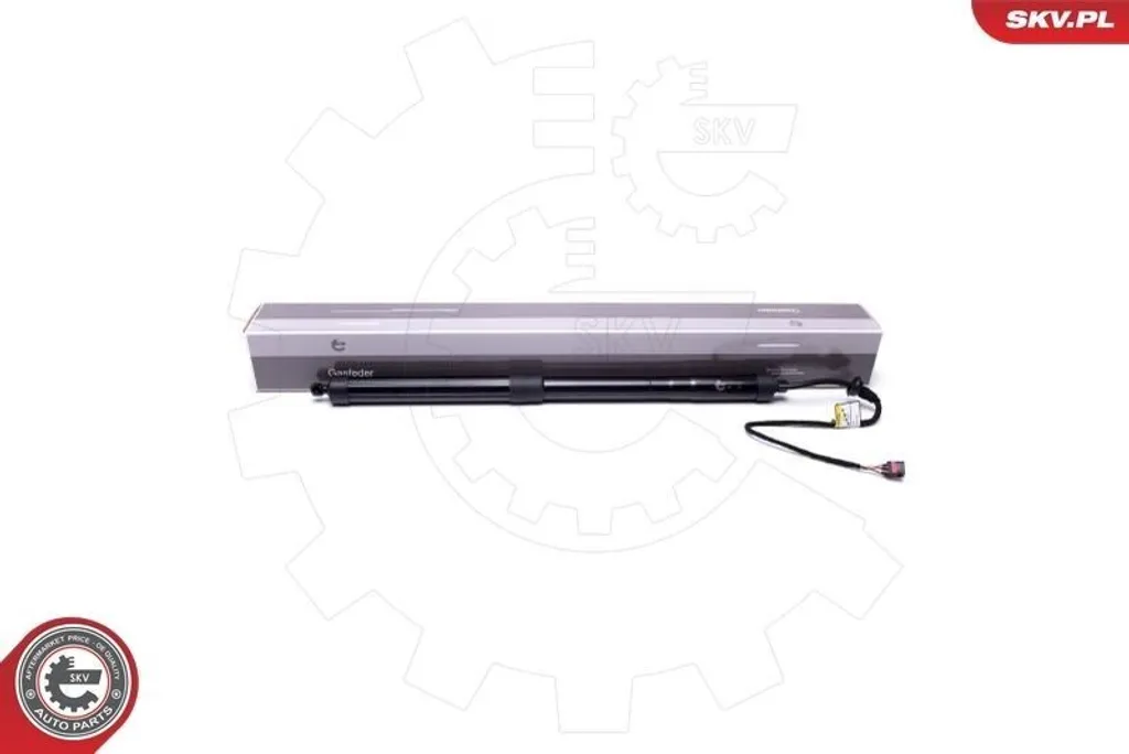 Vérin de coffre électrique 572mm pour VW Sharan 7N1 7N2 ESEN SKV