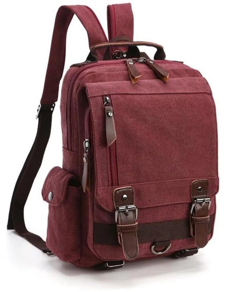 Sac à dos scolaire et travail en toile rigide - Collection Canvas 25L