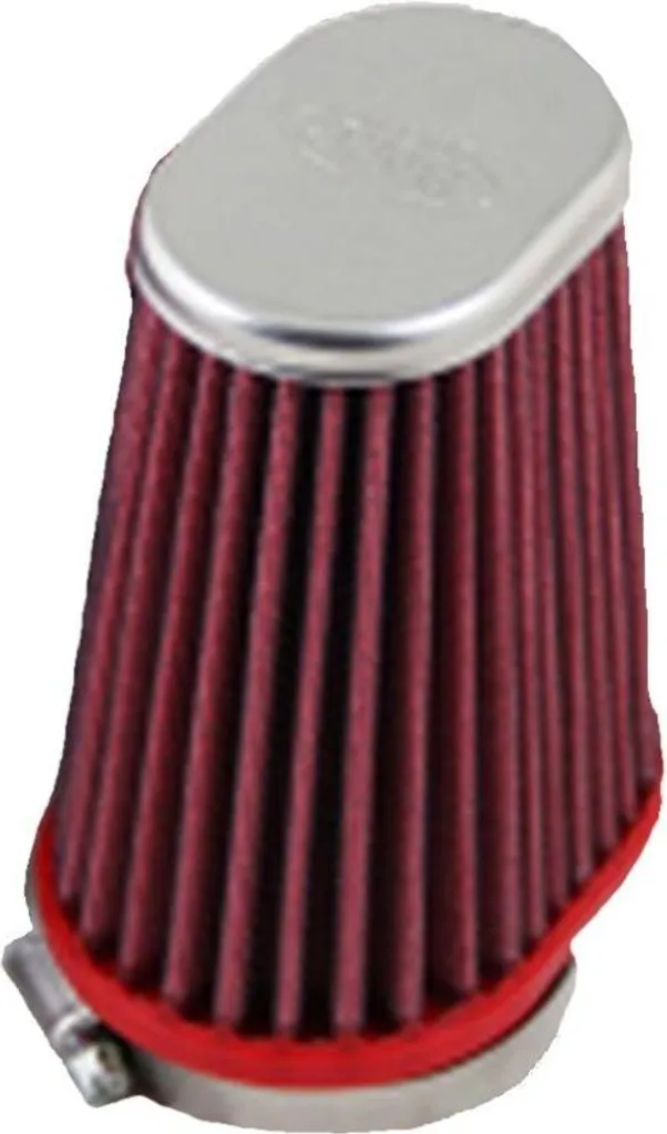 Filtre à air BMC conique FBPF50-120C en coton lavable avec raccord 50 mm