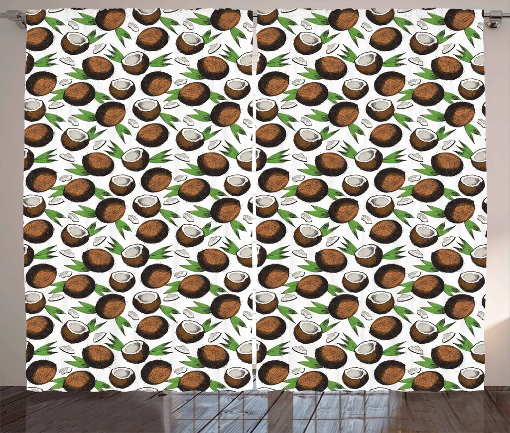 ABAKUHAUS Tenda Tropicale Poliestere Satinato 280x175cm