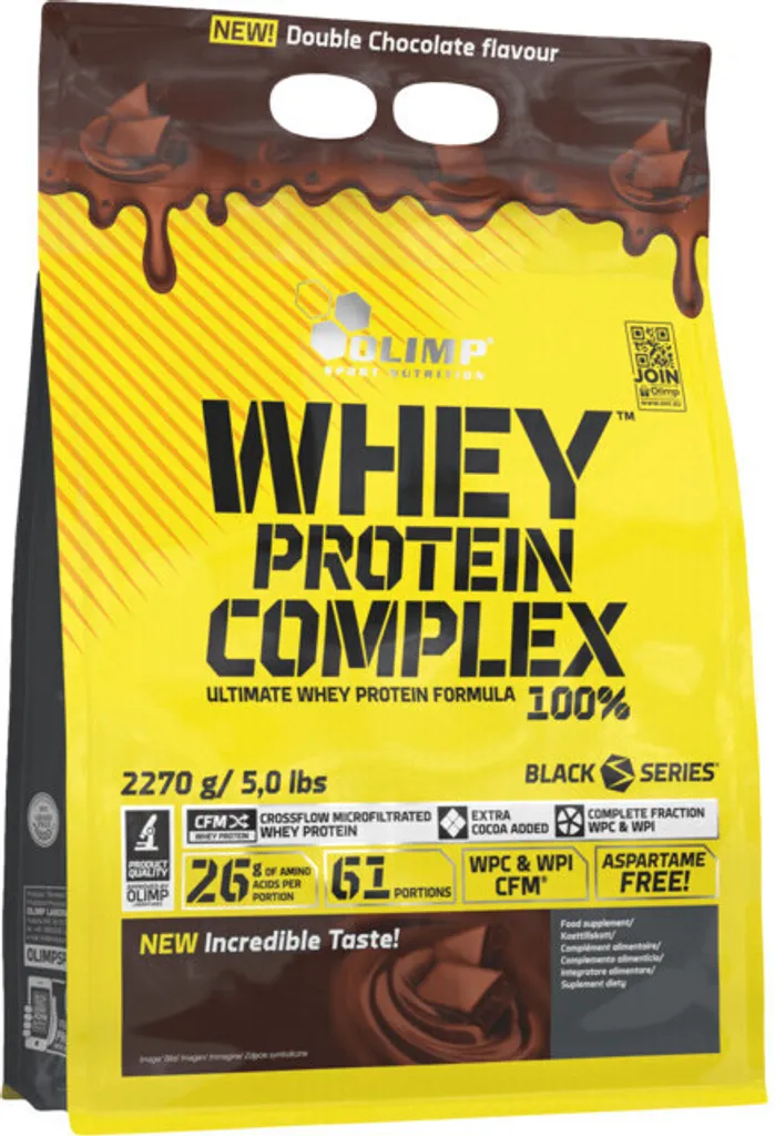 Olimp Whey Complex 100% 2270g Goût Café Glacé - Protéine de Haute Qualité