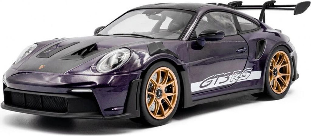 Solido Modellauto Maßstab 1:18 Porsche 911 GT3 RS viola Weissachpaket lila metallic 2024 S1812103