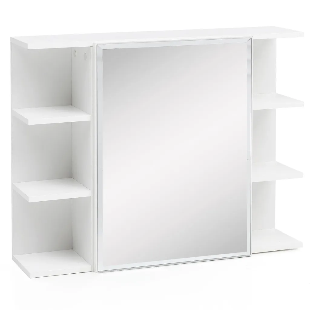 Placard mural blanc 80 cm WL5.754 meuble de rangement suspendu chic