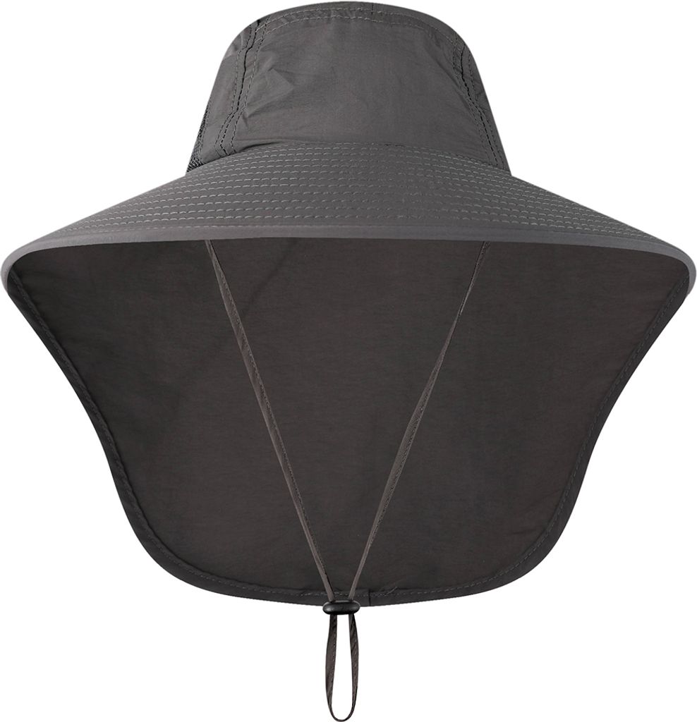 Angeln Cap Wide Brim Unisex Sonnenhut mit Neck Flap fš¹r Reisen Camping Wandern Bootfahren Safari