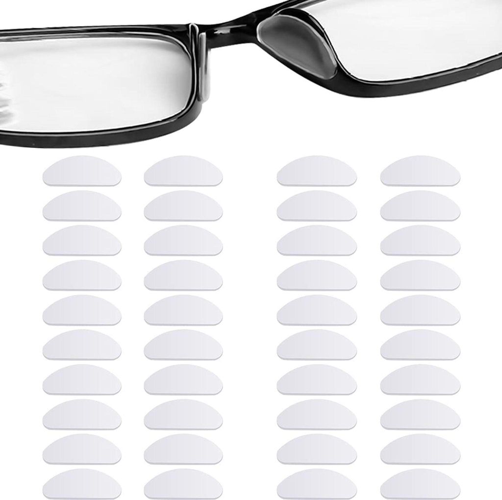 20 Paar Nasenpads Silikon, Selbstklebende Dünne Rutschfeste Produktbild 