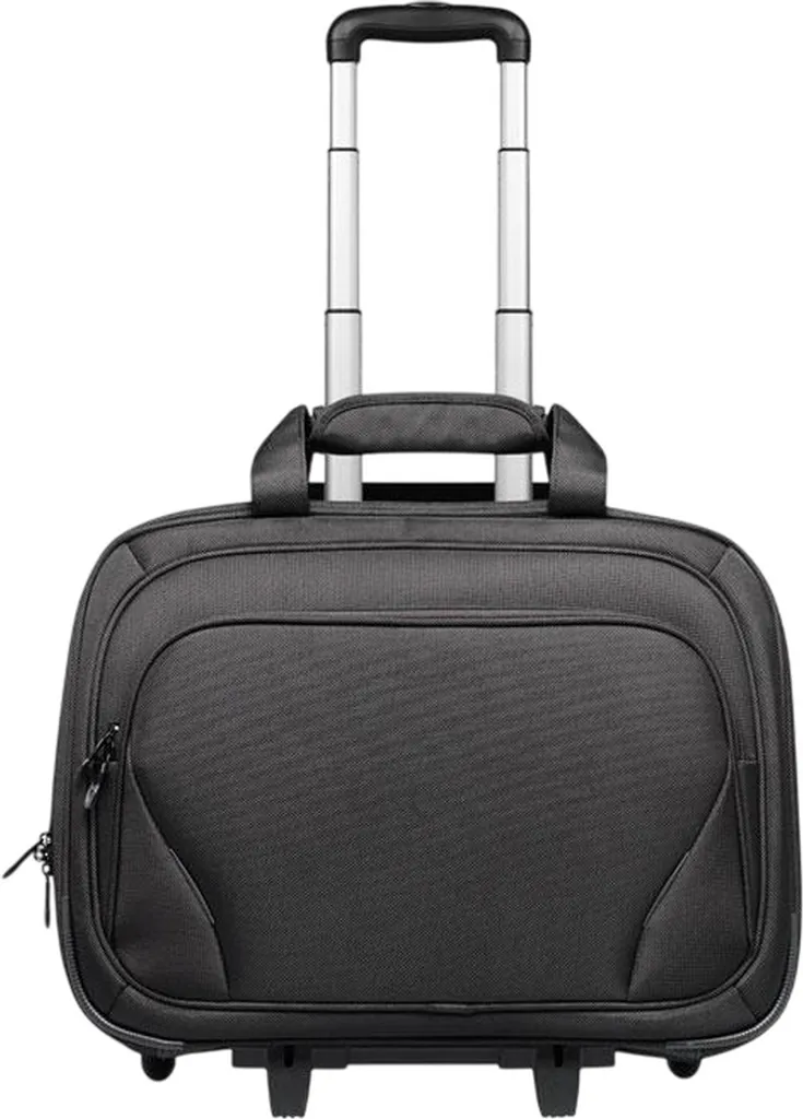 Trolley Business Macau MO1259 compact avec compartiment ordinateur noir