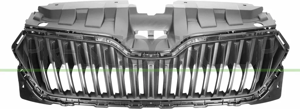 Grille de Calandre PRASCO SK3302001 pour Fabia III NJ OE 6V0853653C9B9