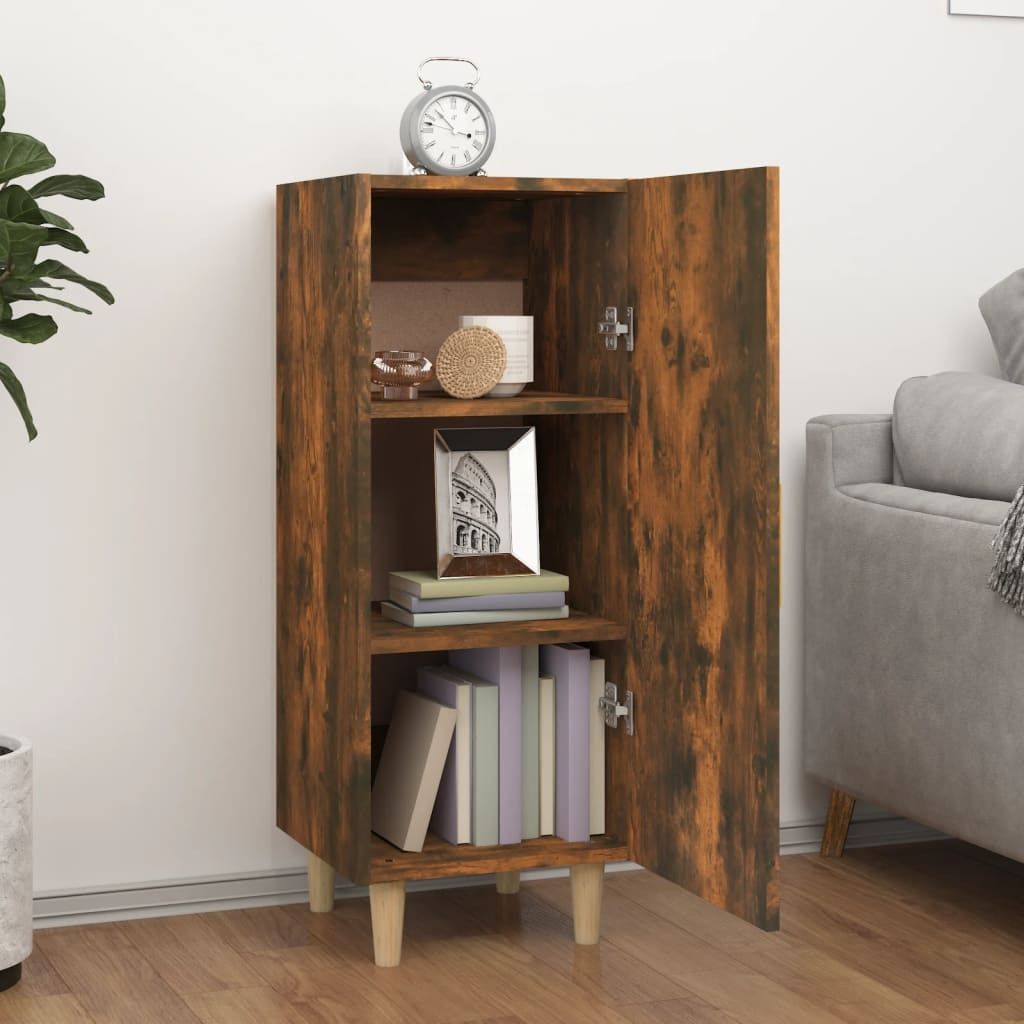 (Robust Möbel) Sideboard Räuchereiche 34,5x34x90cm Holzwerkstoff - CL576442 - Kommoden