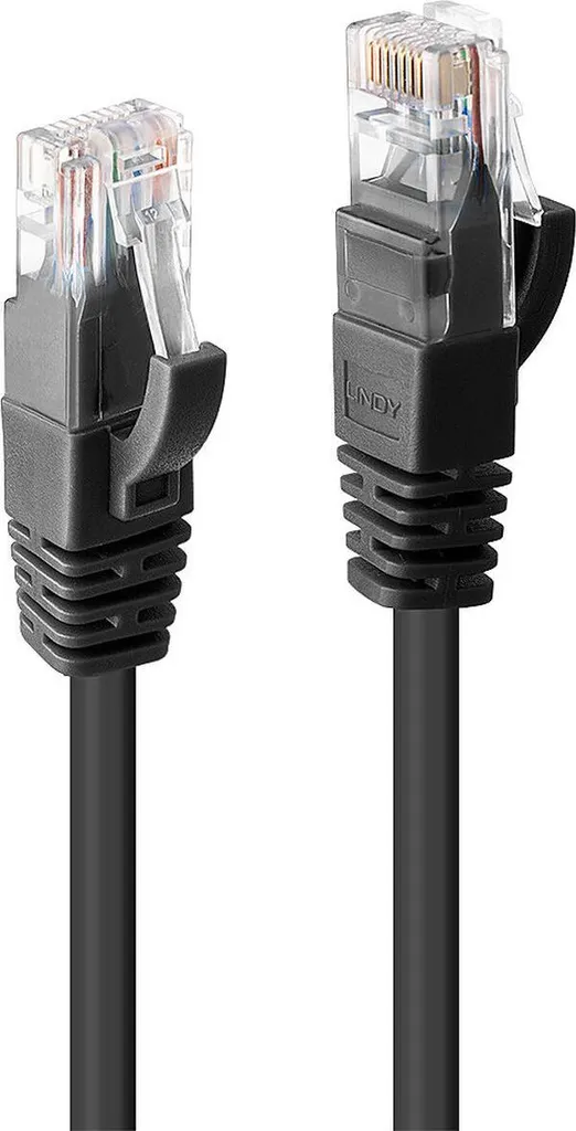 Lindy 48079 Patch Cord Cat6 UTP 3m | Networking Professionale Nero