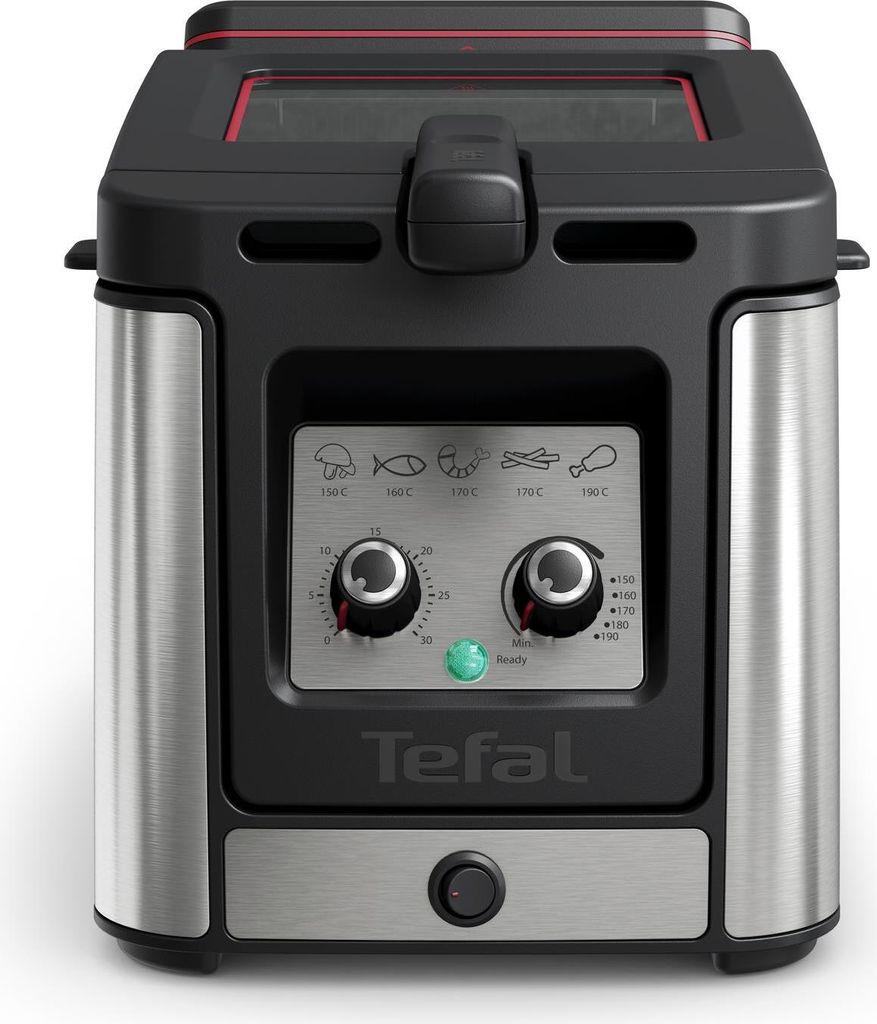 TEFAL Fritteuse Clear Duo FR600DCH 1.2 kg Schwarz/Silber Obrázek produktu 