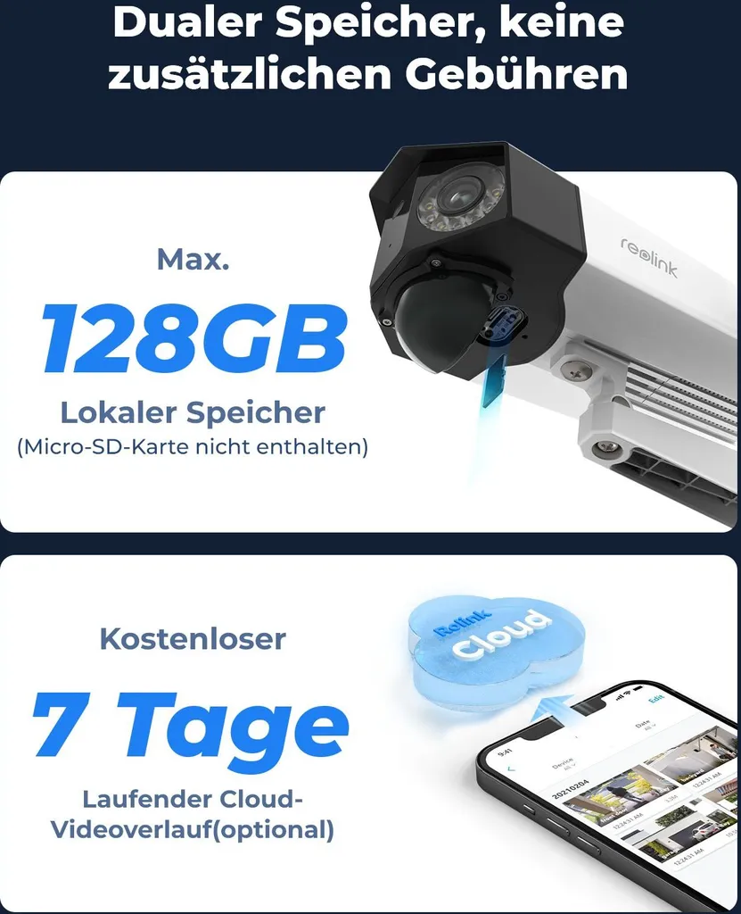 Caméra 4G Extérieure 6MP Vision 180° Grand Angle avec Panneau Solaire - 8