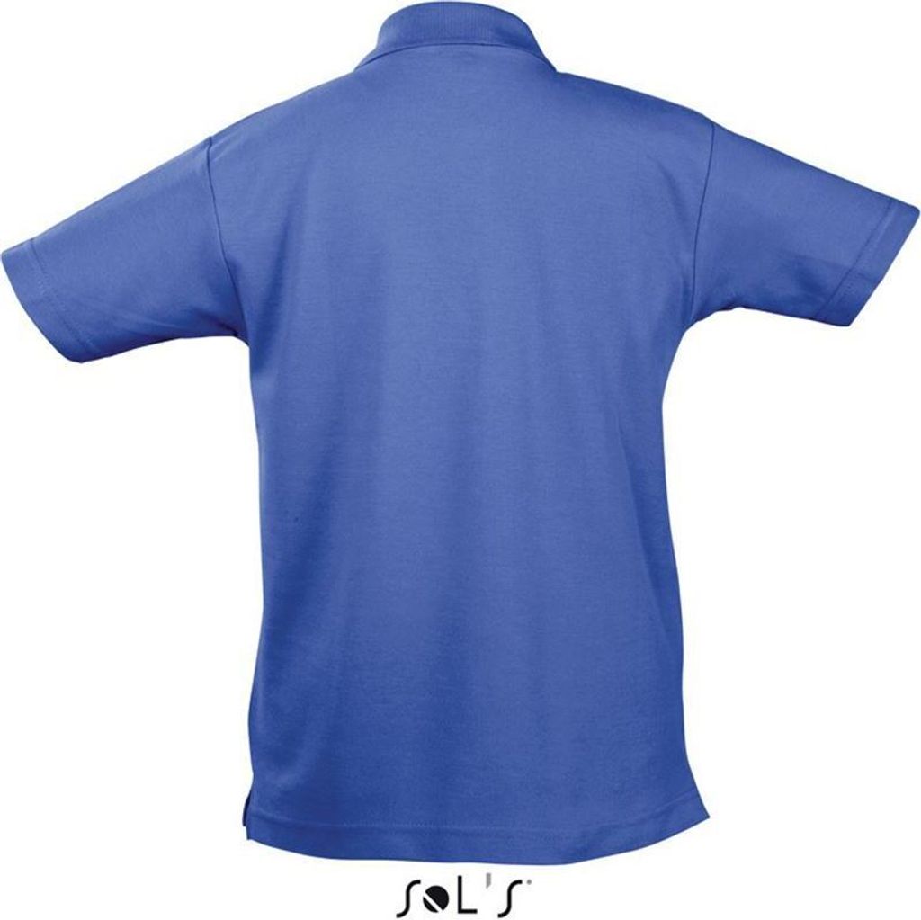 SOL'S Jungen Polo Shirt Kids Poloshirt Kinder Polo Kurzarm Hemd, Größe:12A, Farbe:Royal Blue