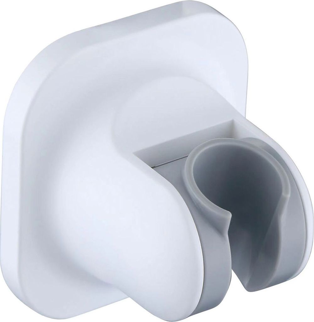 Duschbasis ohne Stanzen, selbstklebend, wandmontiert, rutschfest, hohe Tragfähigkeit, einstellbarer Winkel, Halterung für Handbrausekopf