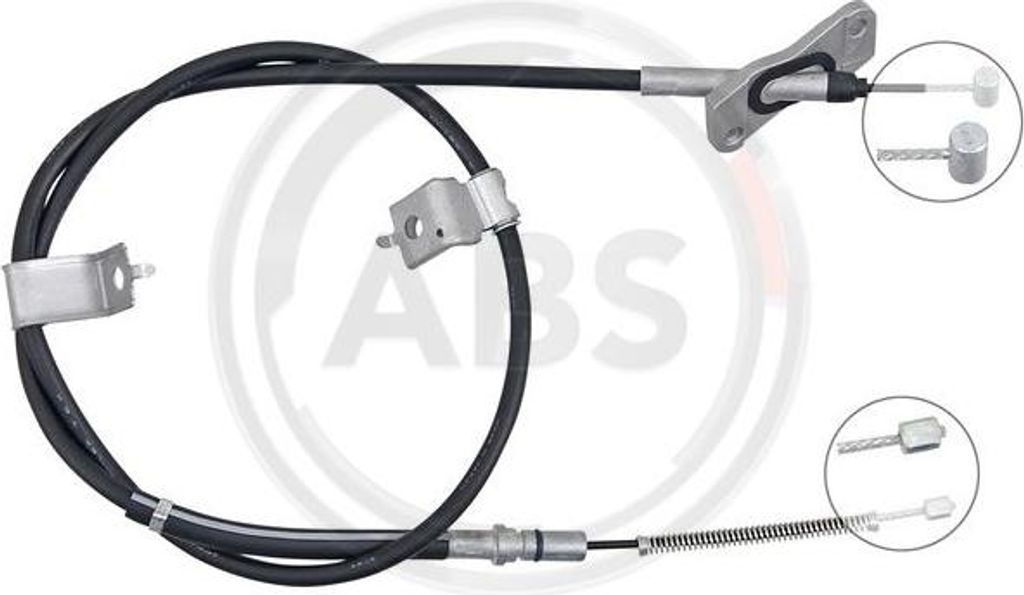 A.B.S. K18847 Seilzug, Handbremse OE 47560S50G02 kompatibel mit Logo