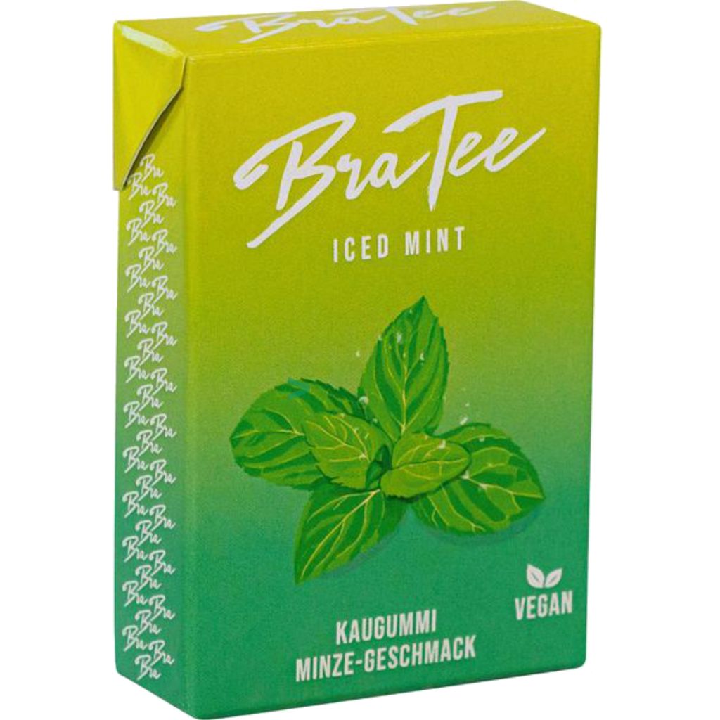 Bratee Kaugummi Iced Mint 3er Pack 3x235g Kauflandde