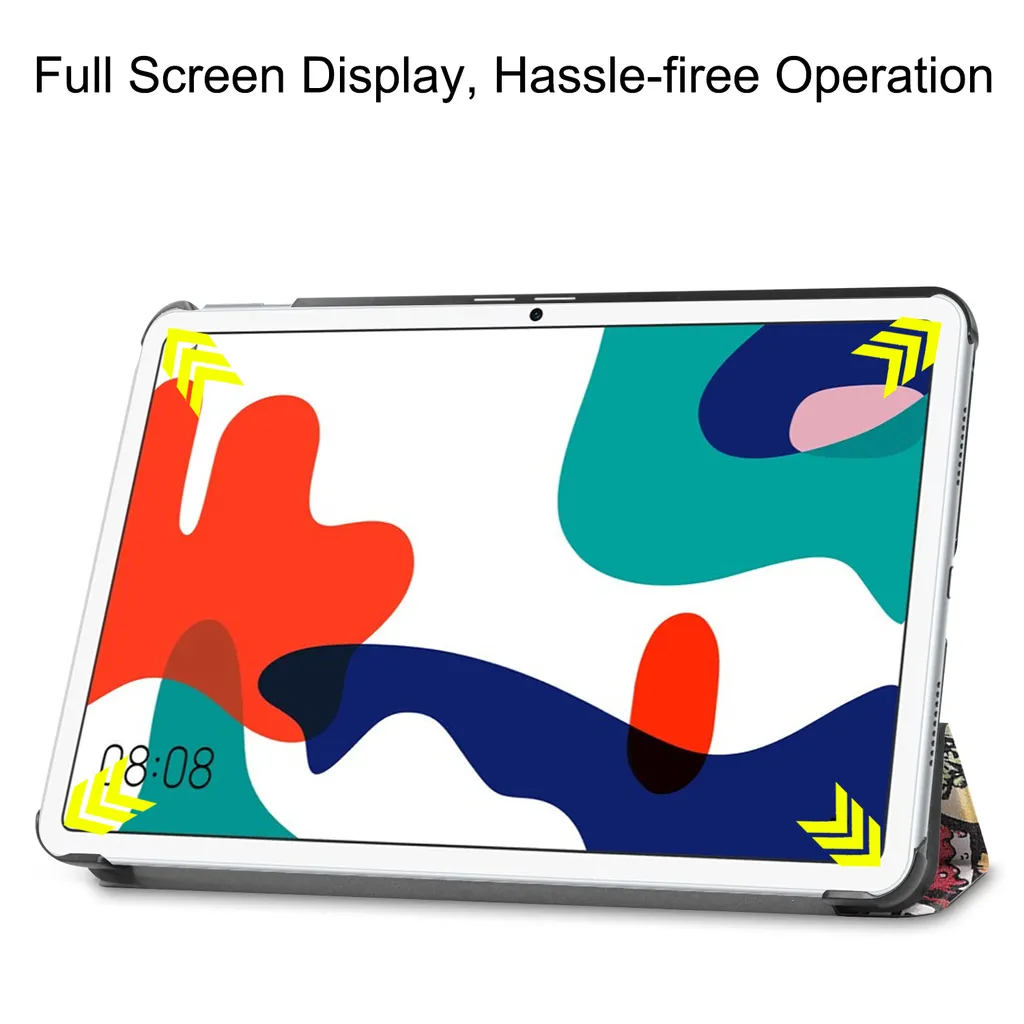 Custodia per Huawei MatePad BAH3-AL00 BAH3-W09 10.4 pollici Custodia protettiva con funzione stand e funzione auto sleep/wake - 4