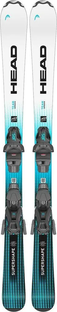 Pack Ski HEAD Supershape Team Easy facile à manier enfant bleu